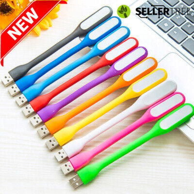5 Mini USB LED Flexible Tragbare Licht Lampe Biegbar für PC Laptop Power Bank UK