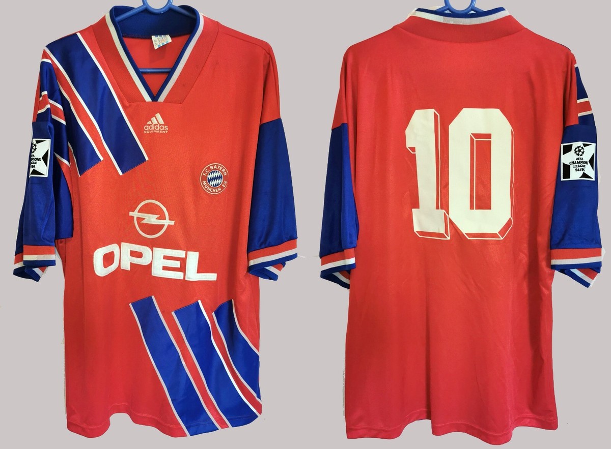 BAYERN MUNICH jersey 1994/95 #10 MATTHAUS Champions League | eBay