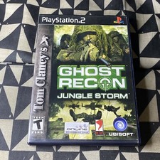 Tom Clancy's Ghost Recon: Jungle Storm Sony PlayStation 2 Complete W/ Manual PS2
