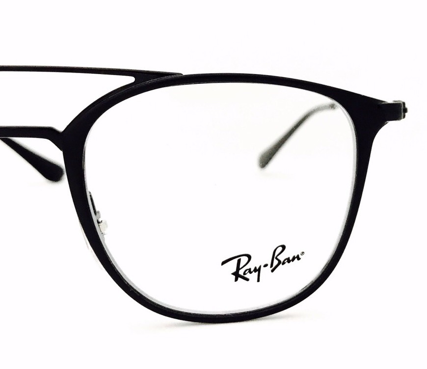New Ray Ban Eyeglasses RB 6377 2904 Black / Matte Black 48•21•140