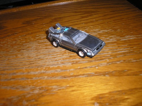 Nice Loose Hot Wheels Real Rider DMC DeLorean Back to the Future Time Machine - Picture 3 of 4