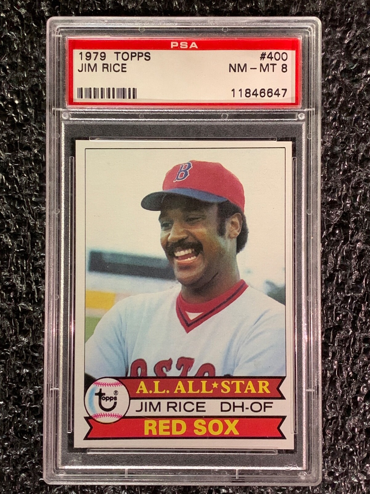 1979 Topps Baseball #400 Jim Rice PSA 8
