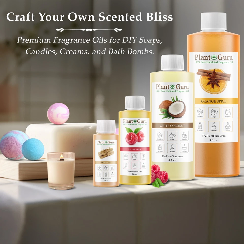 Fragrance Oil For Candle Soap Making Incense Home Burner Warmer Scented Bulk Lot - Image 4 of 4