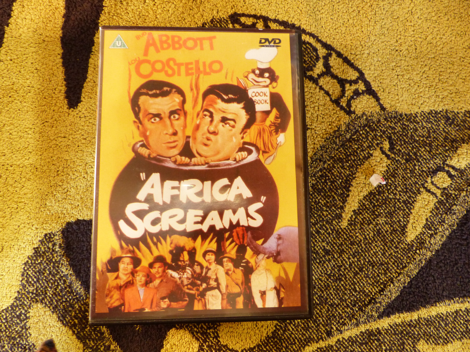 Abbott and Costello. : Africa Screams (DVD) - UNPLAYED