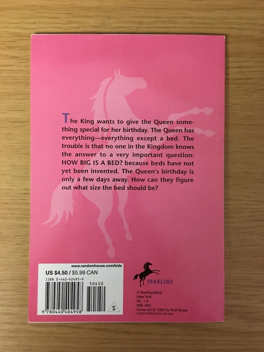 HOW BIG IS A FOOT? by Rolf Myller - A Yearling Book (Paperback) New  9780440404958 | eBay