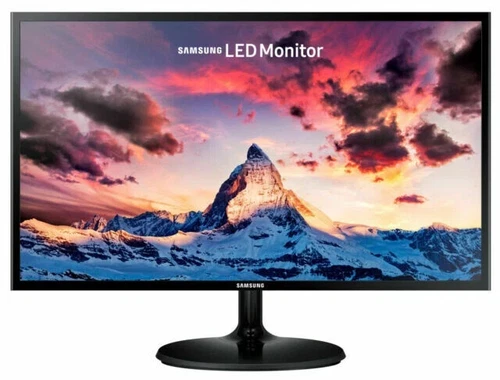 Samsung 24" FHD Flat Monitor with Super-Slim Design - LS24F354FHNXZA, Black