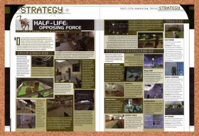 1999 Half-Life Opposing Force PC Original Advertisement / Retro Wall Art v3