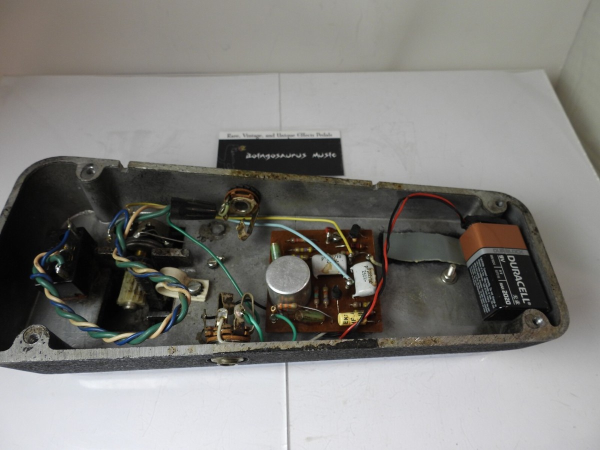 Vintage Vox V846 Wah Effects Pedal Made in Italy Thomas Vintage Vox V846 Wah Effects Pedal Made in Italy Thomas