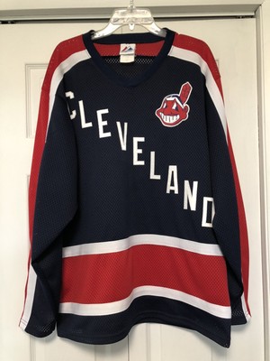 cleveland indians hockey jersey