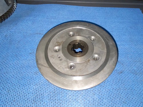 1987 YAMAHA TT 350 Clutch Assembly Primary Hub Boss Pressure Plate Rod Springs - Picture 7 of 11
