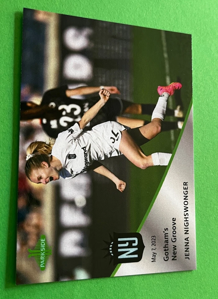 Jenna Nighswonger 2023 Parkside NWSL Pronto Week 6 SILVER Rookie #35 4/10 GOTHAM - Image 3 of 4