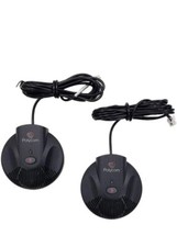 Polycom 2201-07155-601 External Mics for Soundstation VTX1000 IP 6000 - Pair