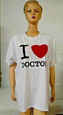 TEE SHIRT MAILLOT TUNIQUE BLOUSE  INFIRMIERE MEDICAL CHIRURGIEN DENTISTE MEDECIN