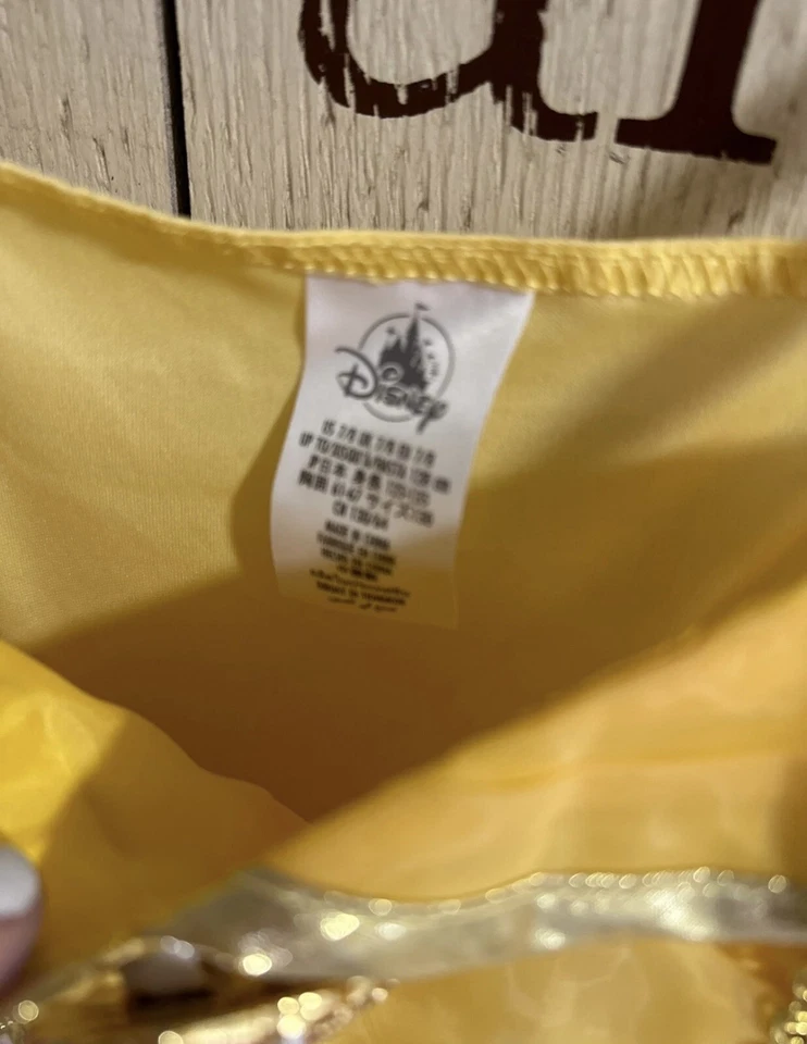 Disfraz de Bella para Niños - La Bella y la Bestia Talla Nuevo con etiquetas Disney Talla 7-8 Foto 4 de 4