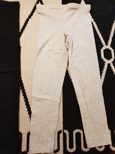 3tlg. H&M,TCHIBO Leggings-Set 122/128 Hose leo clean boho öko wald strumpf zar - Bild 6 von 12