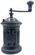 Tre Spade macinacaffè manuale in legno di faggio, nero