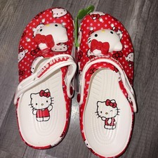Hello Kitty Red Classic Clogs W9