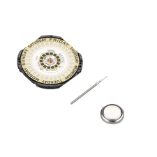 Quartz Watch Replacement Movement Date Wide Day Watches For VX44E 11½ ‴