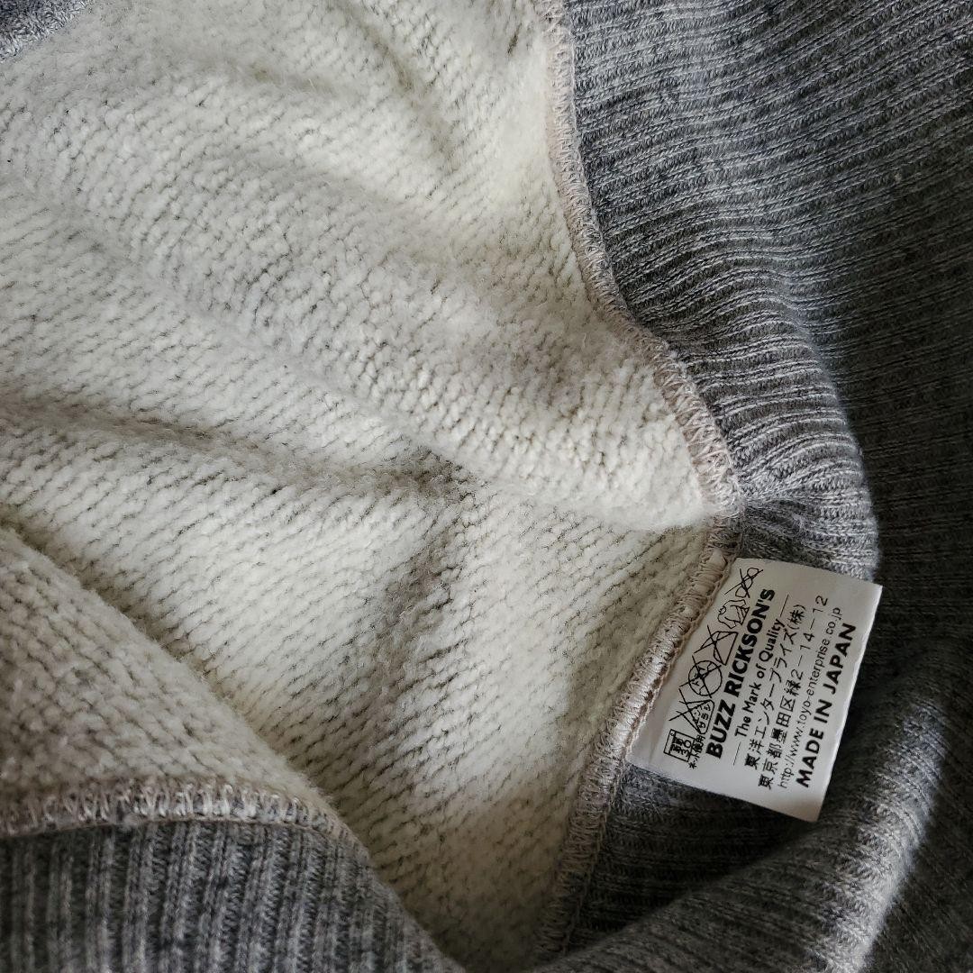 BUZZ RICKSONS CREW NECK Buzz Rickson sweatshirt J… - image 8