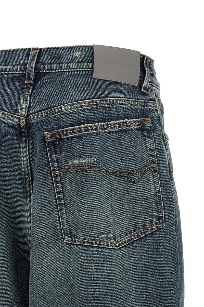 BALENCIAGA Baggy Blue Oversized Denim Jeans New & Authentic | eBay