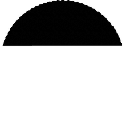 PFERD 67343 Fiber Disc,5 in Dia,7/8in Arbor,40 Grit 33N396