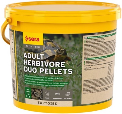 sera Reptil Professional Herbivore Futter Natur 1kg 3,8l