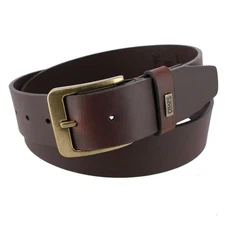 Chaps Men's 38mm Leather Casual Jean Belt