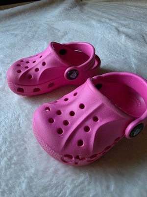 Original Crocs Baya Clog Gr. C4 (19/20) Pink / Neonrosa   Wie NEU!