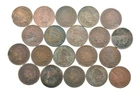 Lot 20 1800's 1890-1899 Indian Head Penny Cents US Coin Collection 2/5 Roll *379