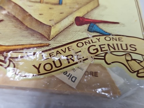 Cracker Barrel Old Fashion Peg Game Sealed Wood Toy Strategy Triangle Golf Tees - Picture 8 of 8
