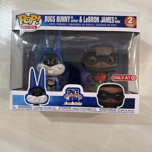 Funko Pop! Vinyl: Space Jam - Bugs Bunny as Batman & LeBron James as Robin