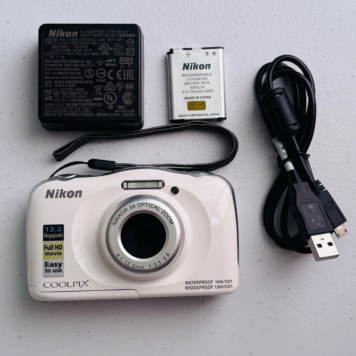 Preços baixos em Câmeras digitais Nikon Coolpix W100 | eBay