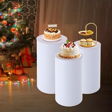 Wedding Round Cylinder, 3pcs Round Cylinder For Decoration birthday parties