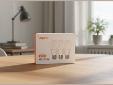 Lepro E27 Screw Light Bulbs 8.5W 60W Equivalent 806lm Warm White 2700K A60 3