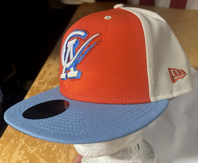 NEW ERA Cielo Azul Oklahoma City OKC Copa De La Diversion 5950 Fitted Hat 7 1/2