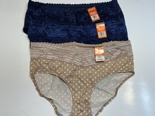 NWT 3 Warners No Pinching, No Problems Hipster Microfiber Panties 5609J Size L 7