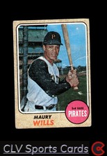 1968 Topps #175 Maury Wills