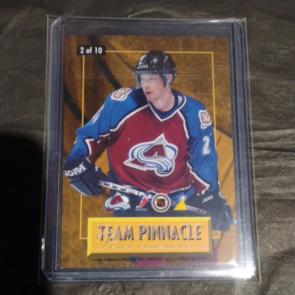 Team Pinnacle Mario Lemieux/Peter Forsberg 1996-97 #2 de 10 Foto 3 de 3