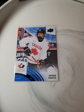 matthew schaefer 2025 upper deck team canada deluxe 043/250