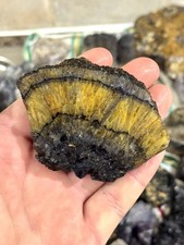 Blue John Mineral Castleton Derbyshire Treak Cliff Rare