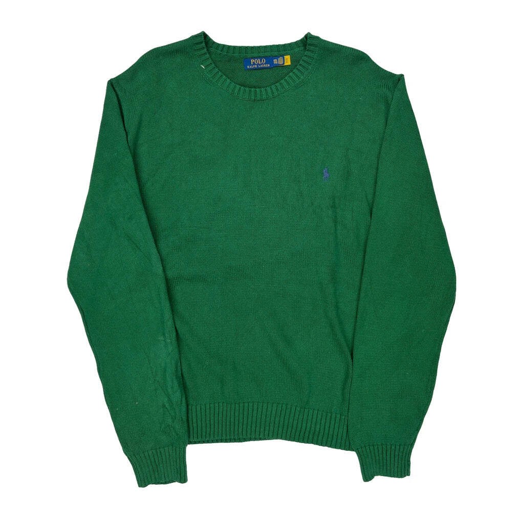 Polo By Ralph Lauren Sweater - 2XL Green Cotton