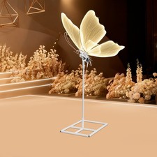 Electric Butterfly Floor Lamp Wedding Decor Standing Lamp LED Warm Light 80 cm
