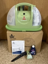 BISSELL 1400B Little Green Portable Carpet and Upholstery Cleaner * Open Box *