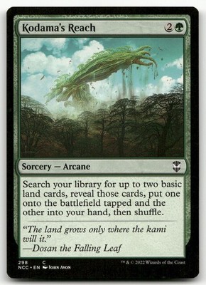 Kodama's Reach #298 (NM) Streets New Capenna NCC Magic MTG