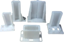 Drawer/Cabinet Slide Track/Socket/Brackets/Choose from Various Sizes/All Hard...