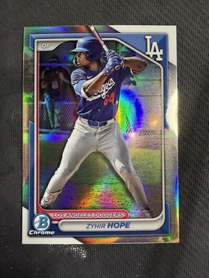 2024 Bowman Draft - Chrome Zyhir Hope #BDC-139 Refractor (RC)