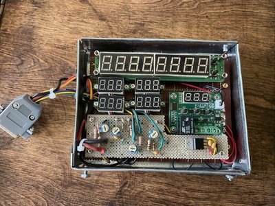LED Pre Built Digital Meter Display Monitor For DIY Tube Audio/Amplifier- Works