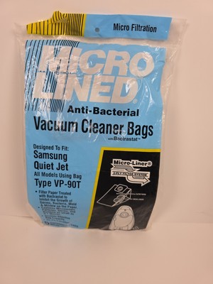 DVC Micro Lined Samsung VP-90 Quietjet Paper Vacuum Bags 5 Pack