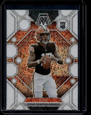 2023 Mosaic Football Dorian Thompson-Robinson #316 Rookie White Sparkle