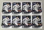 Aaron Judge 2025 Bowman Baseball Card #99 New York Yankees MVP Lot Of 8